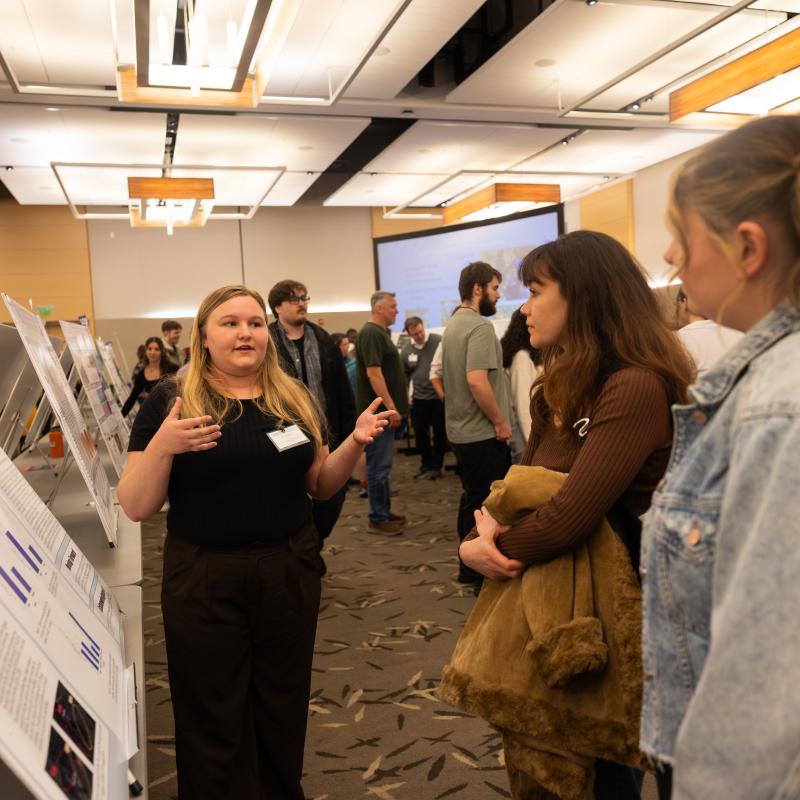 2025 SSU Research, Scholarship & Creativity Symposium Student Presenting