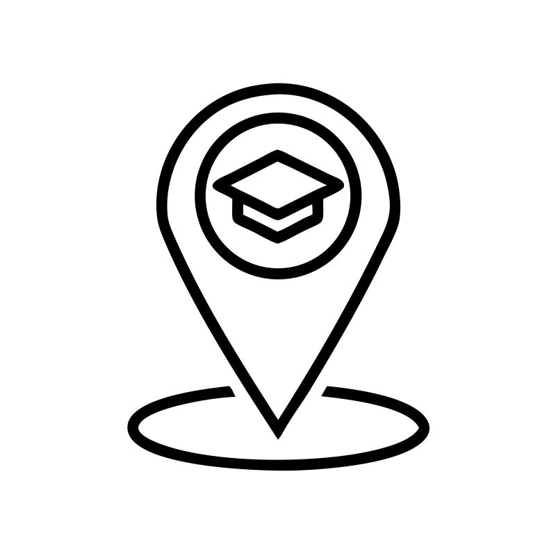 Centers and institutions icon